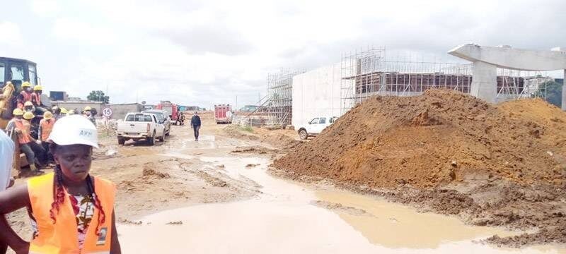 Drame chantier 4e pont: Les deux employés engloutis retrouvés morts