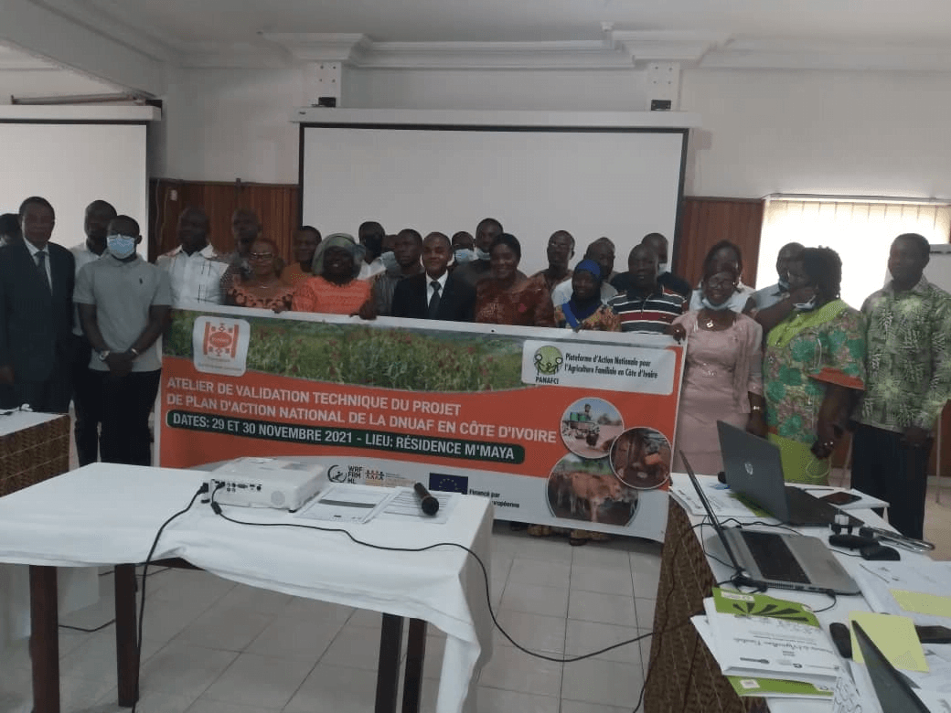 Atelier de validation technique du projet de plan d’action national de la Dnuaf (décennie des Nations-unies pour l’agriculture familiale)