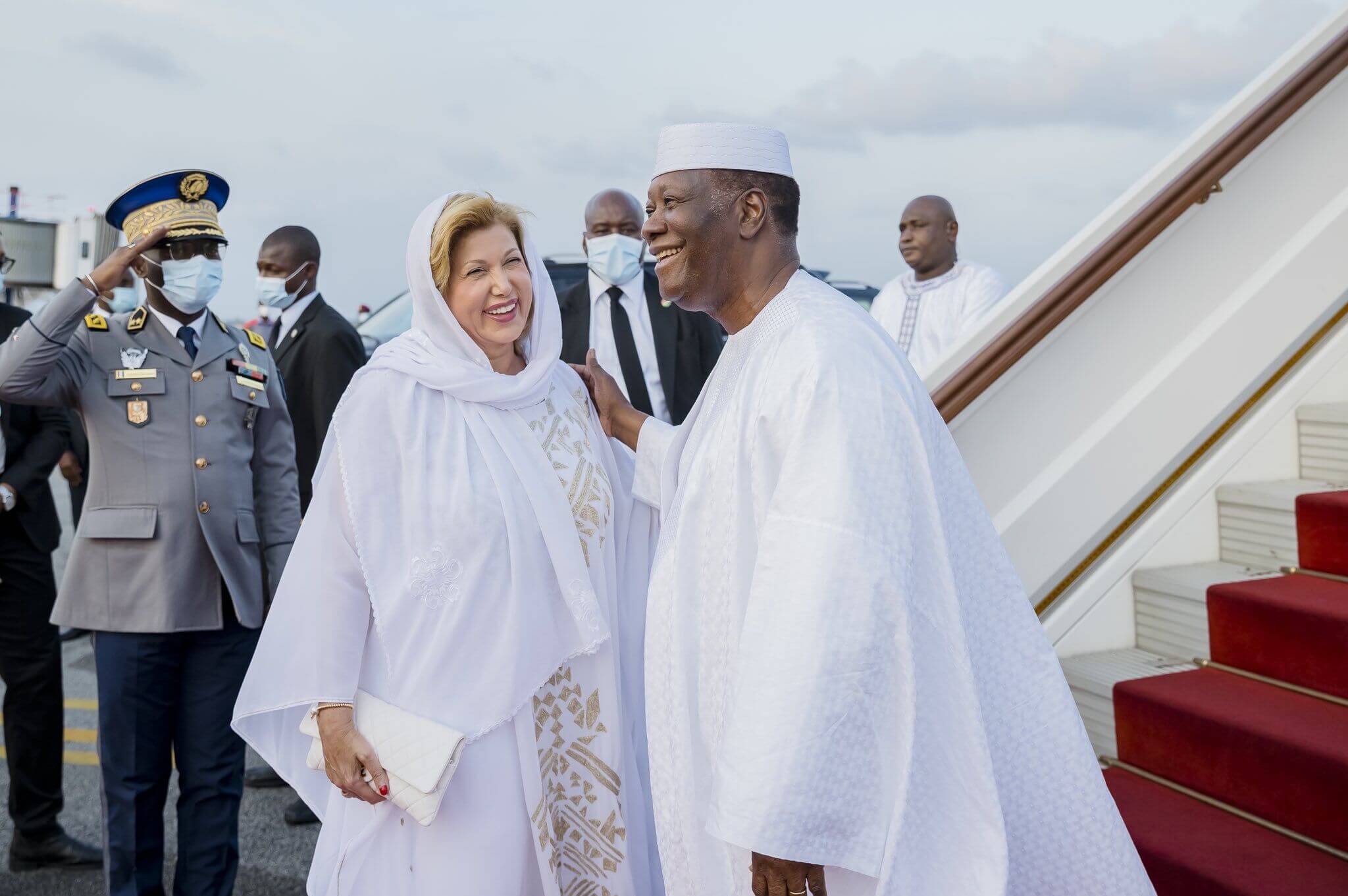 Ouattara 'happy' to return to Ivory Coast after stay in Saudi Arabia