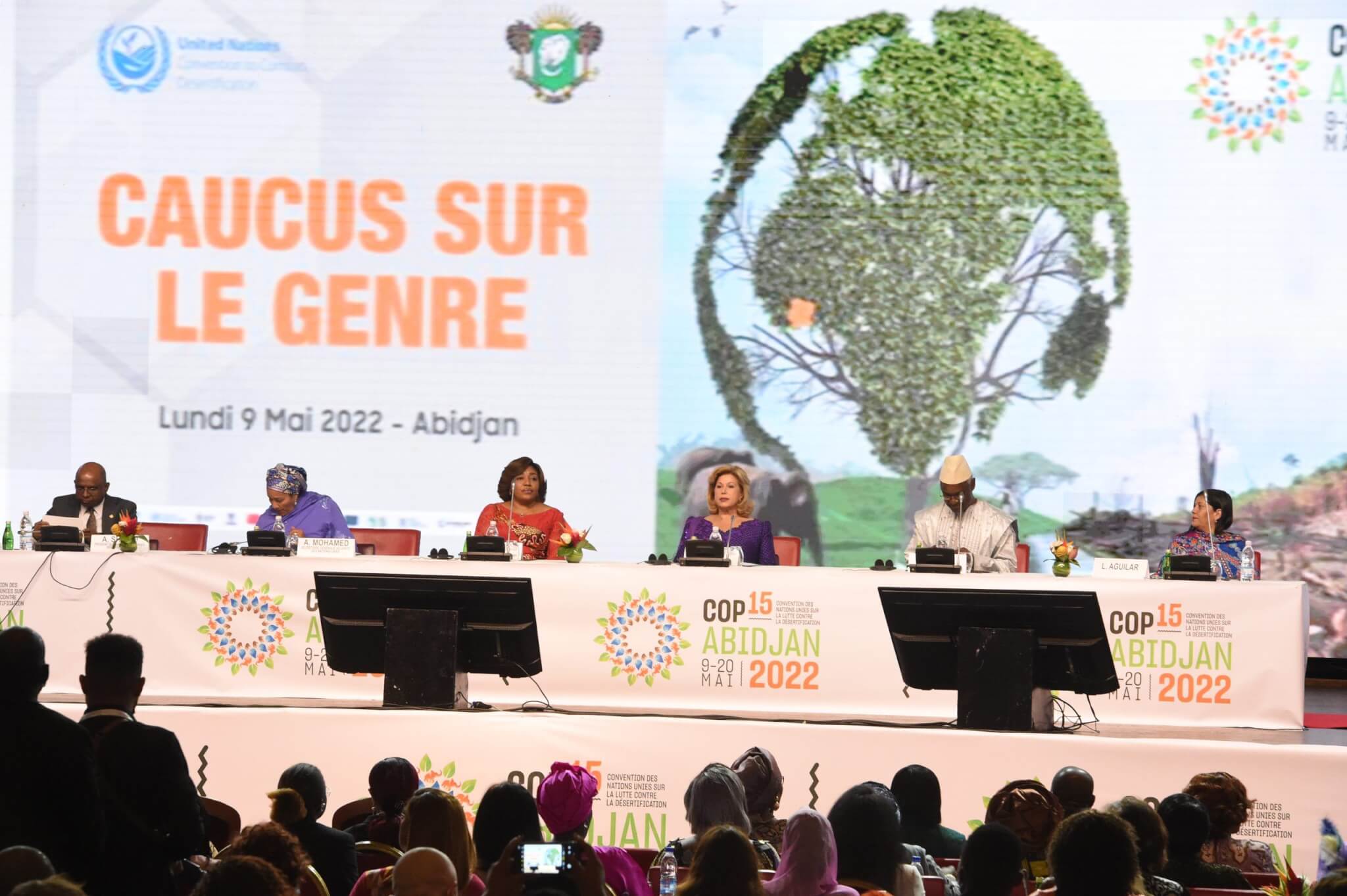 Caucus du genre Cop15: La désertification source de pauvreté des Nations – Le plaidoyer de Dominique Ouattara