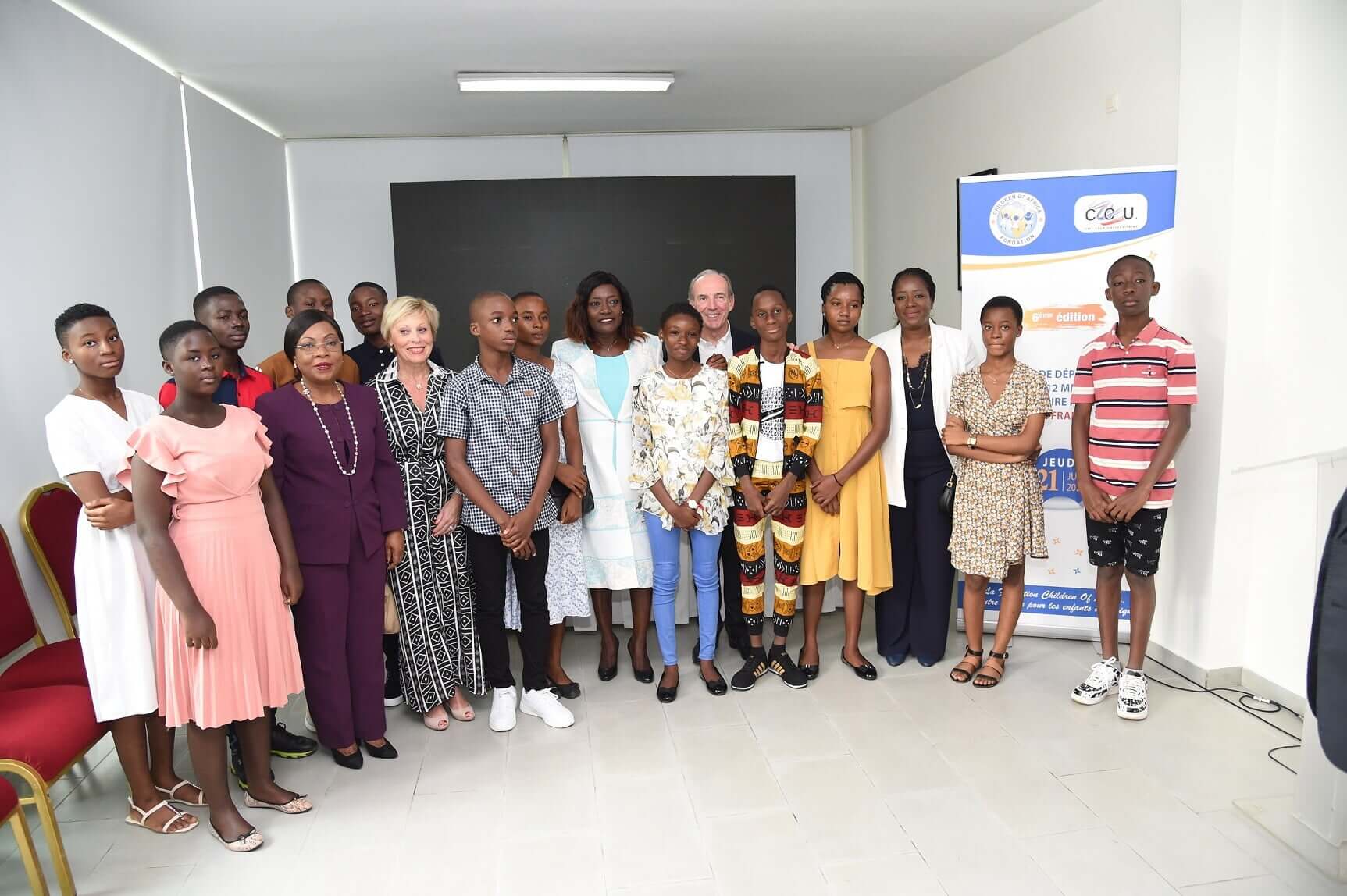 6e édition des vacances éducative – La Fondation Children of Africa offre un séjour éducatif aux 12 meilleurs élèves à Cap d’Ail en France