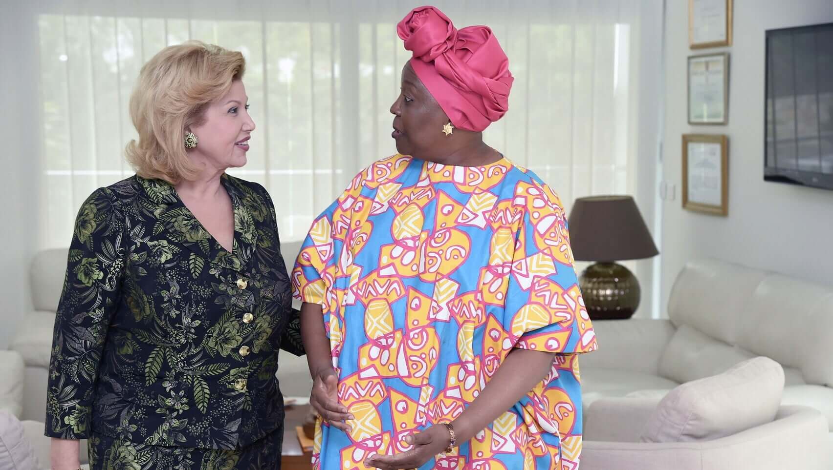 L’Onusida en Côte-d’Ivoire est « satisfaite » de la contribution de la Première Dame