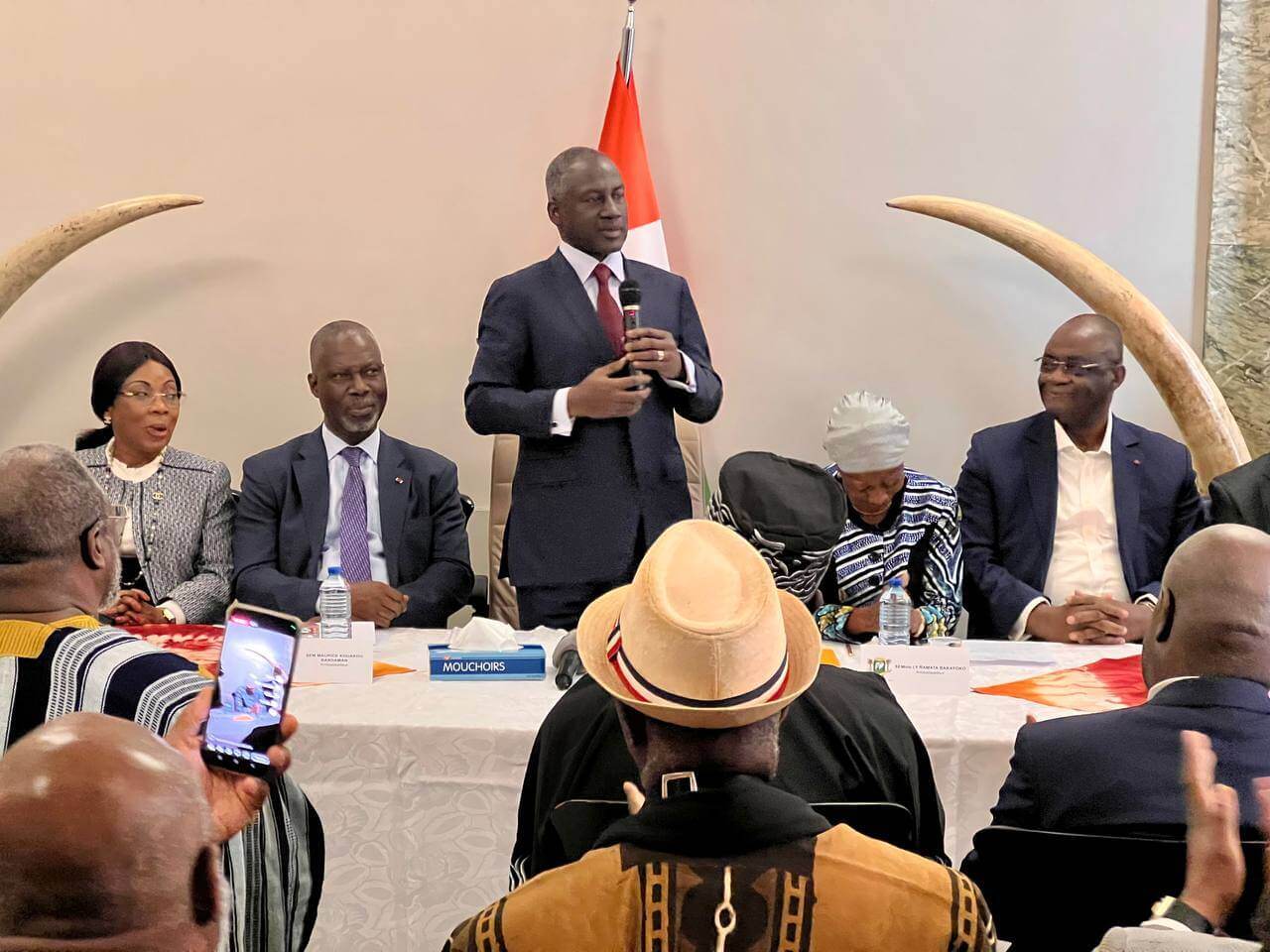 Assemblée Nationale: Bictogo fait des confidences sur son élection devant les Ivoiriens de Paris