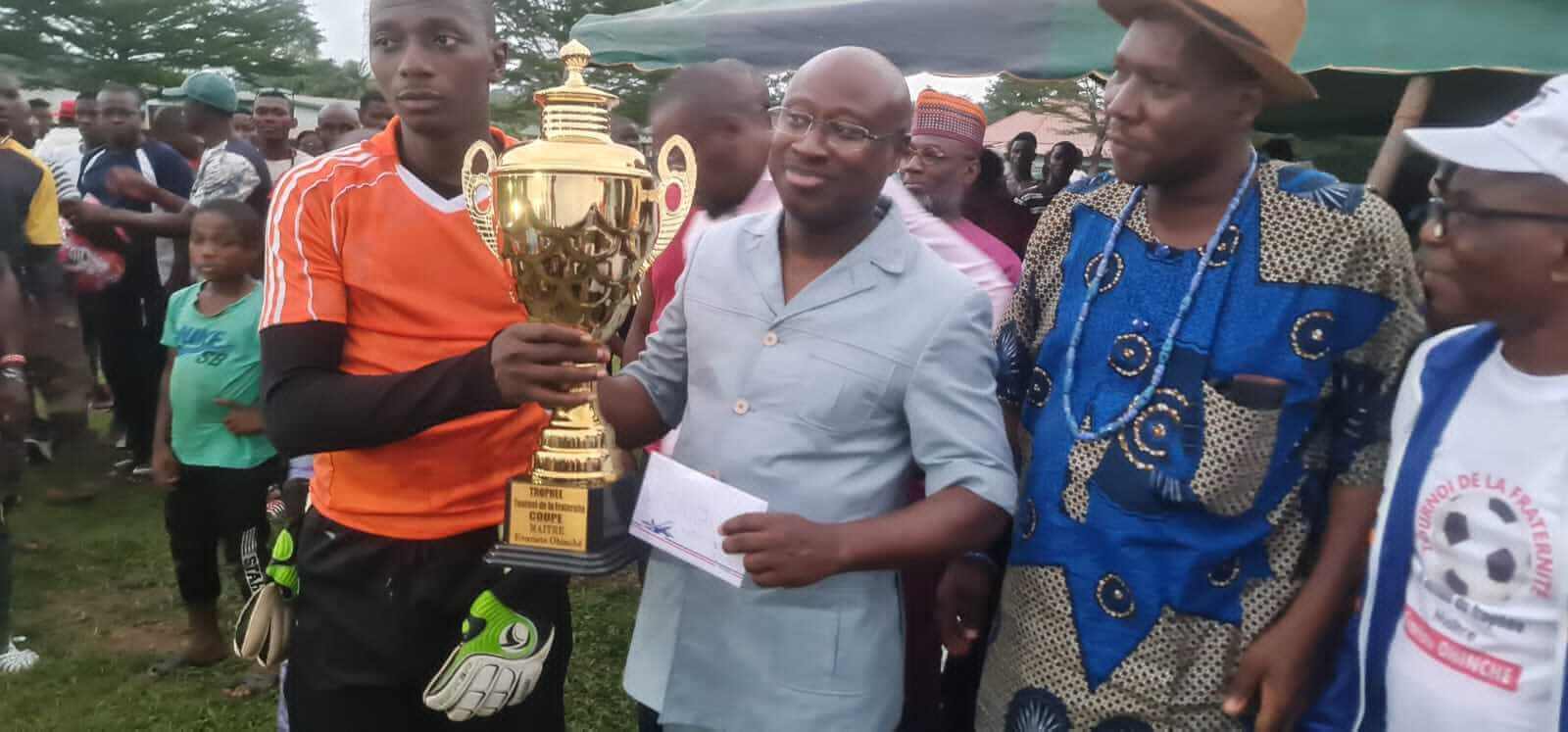 Alépé/N’Grakon remporte la 2e édition du tournoi de la fraternité doté du trophée Maître Évariste Ohinché
