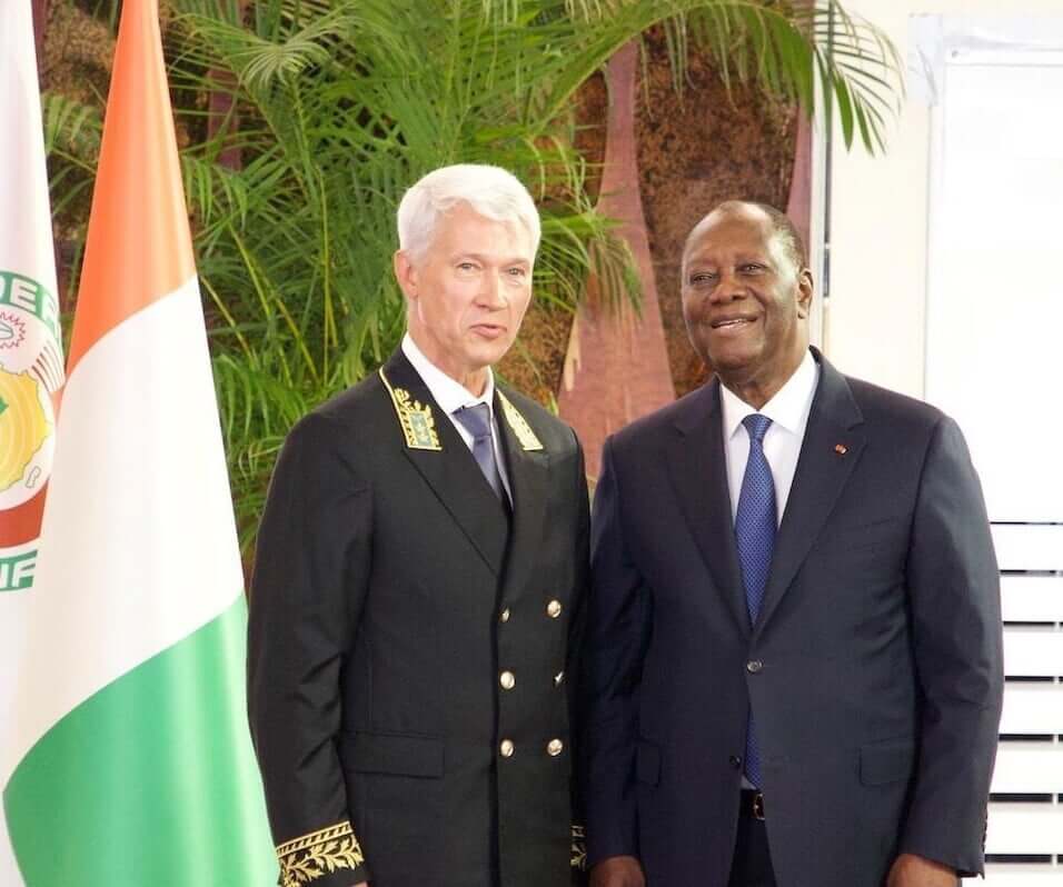 Un nouvel ambassadeur de la Russie prend fonction en Côte-d’Ivoire