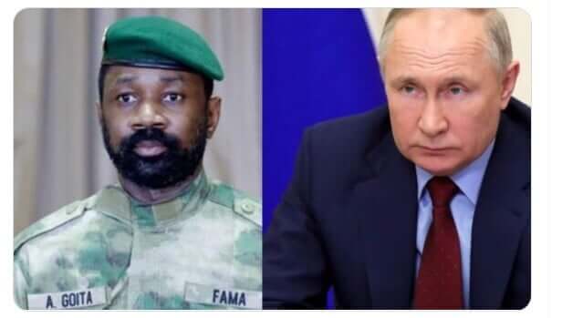 Assimi Goïta et Vladimir Poutine se sont téléphonés – Assimi invité au prochain sommet Afrique-Russie